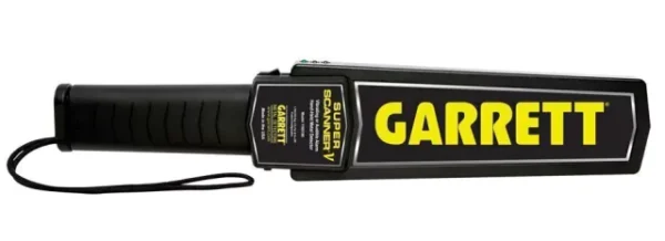 Detector de Metal Manual Paleta Garrett Original Superscanner Super Scanner V - Imagen 5