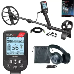 Detector de metales Nokta Simplex Ultra WHP Sumergible 5m Bobina de 11´´ DD