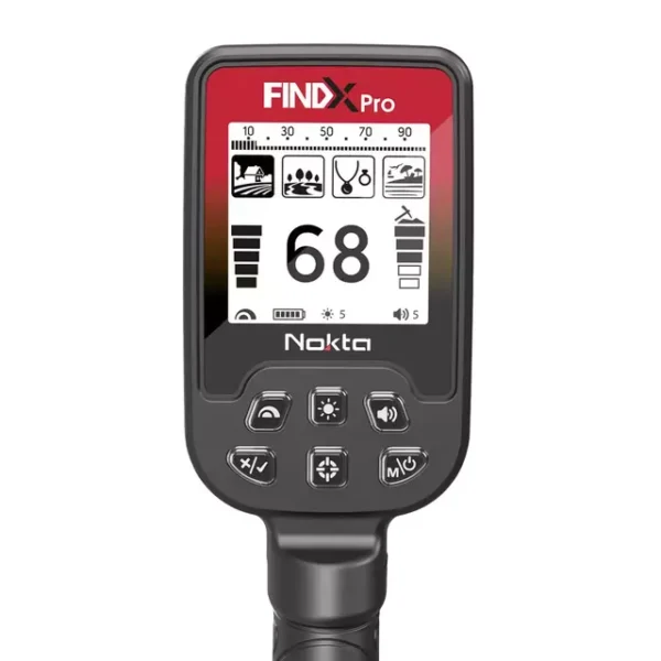 Detector de metales Nokta FINDX Pro Sumergible y batería de litio - Kit accesorios de regalo! - Imagen 4