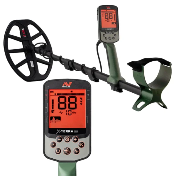 Detector de Metales Minelab X-Terra Pro sumergible Multifrecuencia batería Litio - Imagen 2