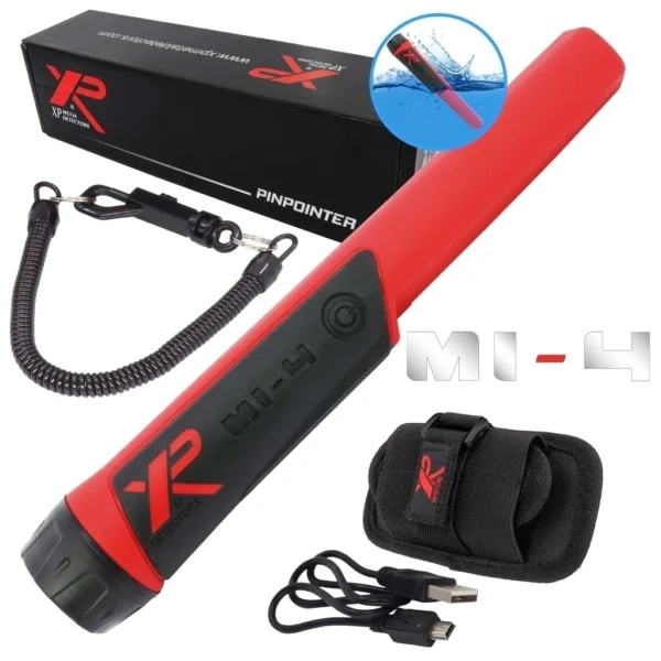 Detector de metales PinPointer MI-4 XP de Francia Sumergible hasta 6 Metros batería litio